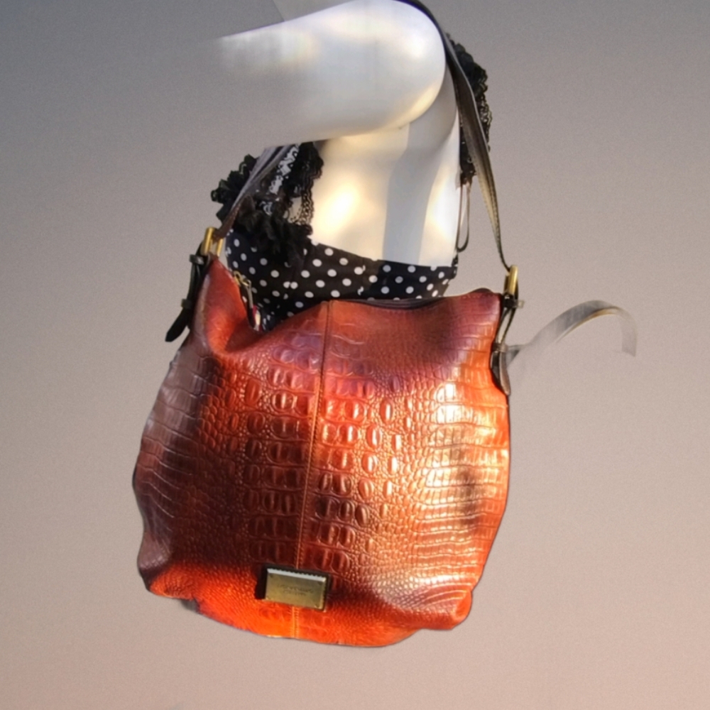 Tiganello Hobo Bag Gator Print
